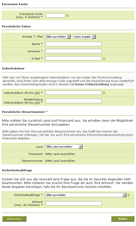 Elektronische Meldung Von Lohn-, Umsatzsteuer Und